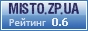 Рейтинг сайта в веб-каталоге misto.zp.ua